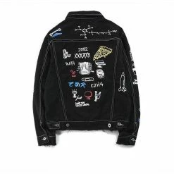 Streetgarm Graffiti Denim Jacket