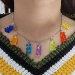 Streetgarm Gummy Bear Chain Necklace NEW