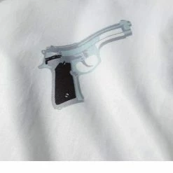 Deals ๐ Streetgarm Gun Print ๐ Shirt NEW ๐ 19 Streetgarm Gun Print Shirt NEW