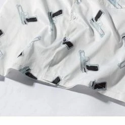 Deals ๐ Streetgarm Gun Print ๐ Shirt NEW ๐ 14 Streetgarm Gun Print Shirt NEW
