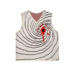 Streetgarm Handknit Blood Wound Knitted Vest NEW