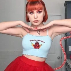 Streetgarm Heaven Can Wait Crop Top NEW