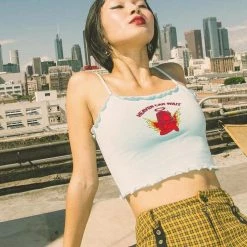 Streetgarm Heaven Can Wait Crop Top NEW