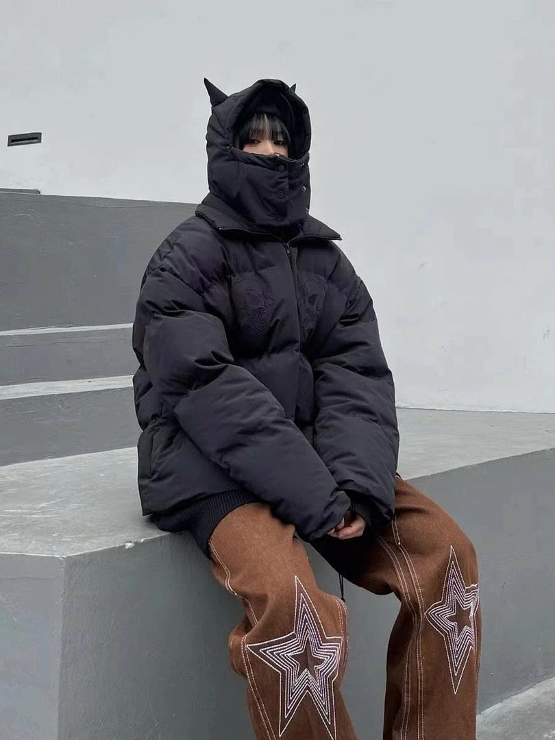 Outlet ๐ Streetgarm Horned Padded Jacket ๐งฅ Coat ๐ 4 Streetgarm Horned Padded Jacket Coat