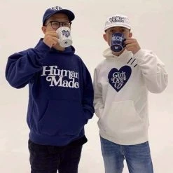 Streetgarm Human Made Girls Don't Cry Hoodie NEW