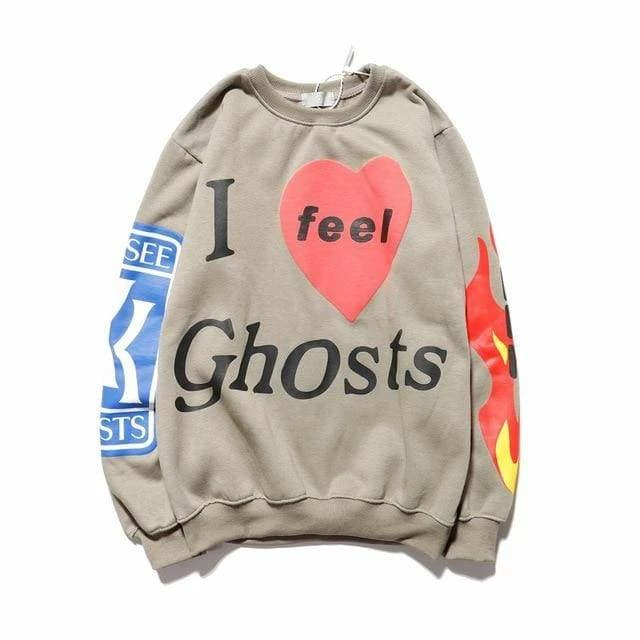 Cheap 🤩 Streetgarm I Feel Ghosts Kanye West CPFM Sweatshirt NEW ❤️ 3 Streetgarm I Feel Ghosts Kanye West CPFM Sweatshirt NEW
