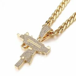 Streetgarm Iced Mini Uzi Chain