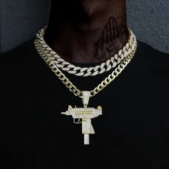 Streetgarm Iced Mini Uzi Chain
