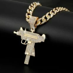 Streetgarm Iced Mini Uzi Chain