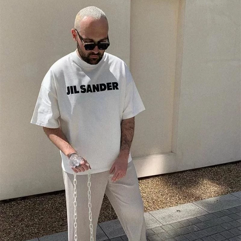 Outlet โญ Streetgarm NEW Jil Sander Oversize T-Shirt ๐ 6 Streetgarm NEW Jil Sander Oversize T-Shirt