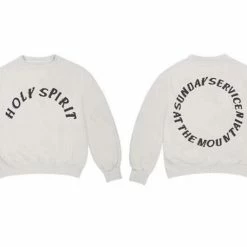Streetgarm Kanye West CPFM Holy Spirit Crewneck - White