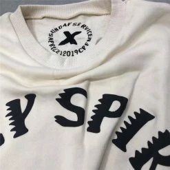 Streetgarm Kanye West CPFM Holy Spirit Crewneck - White