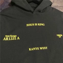 Streetgarm Kanye West Jesus Is King Album Hoodie NEW