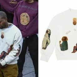 Coupon ๐ Streetgarm Kanye West Jesus Is King Cross Crewneck - White NEW ๐งจ 7 Streetgarm Kanye West Jesus Is King Cross Crewneck - White NEW