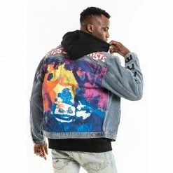 Streetgarm Kanye West KIDS SEE GHOSTS Denim Jacket