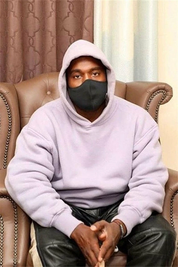 Hot Sale 🎁 Streetgarm NEW Kanye West Light Purple Hoodie 👍 6 Streetgarm NEW Kanye West Light Purple Hoodie