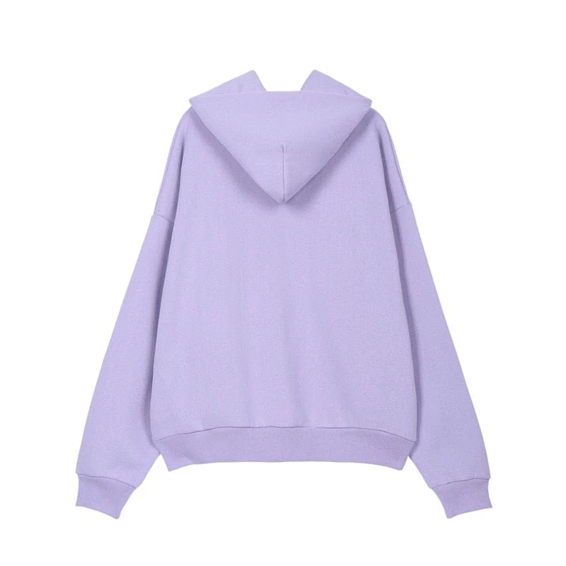 Hot Sale 🎁 Streetgarm NEW Kanye West Light Purple Hoodie 👍 7 Streetgarm NEW Kanye West Light Purple Hoodie