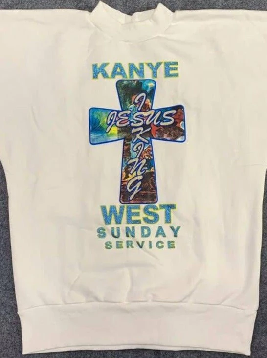 Brand new ✨ Streetgarm NEW Kanye West Sunday Service “I Am No Saint” Sweatshirt 🤩 4 Streetgarm NEW Kanye West Sunday Service “I Am No Saint” Sweatshirt