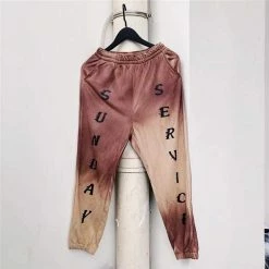 Brand new ⭐ Streetgarm NEW Kanye West Sunday Service Jogger Pants - Oxen 🌟 12 Streetgarm NEW Kanye West Sunday Service Jogger Pants - Oxen