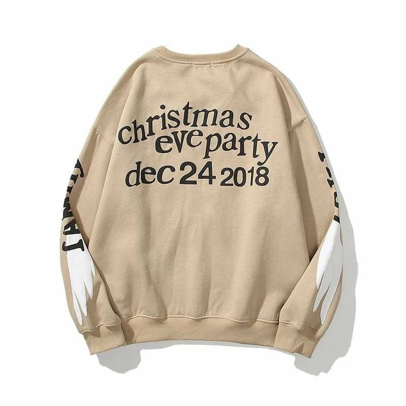 Flash Sale 💯 Streetgarm Kardashian Jenner West 🔔 Christmas CPFM Sweatshirt ✨ 7 Streetgarm Kardashian Jenner West Christmas CPFM Sweatshirt
