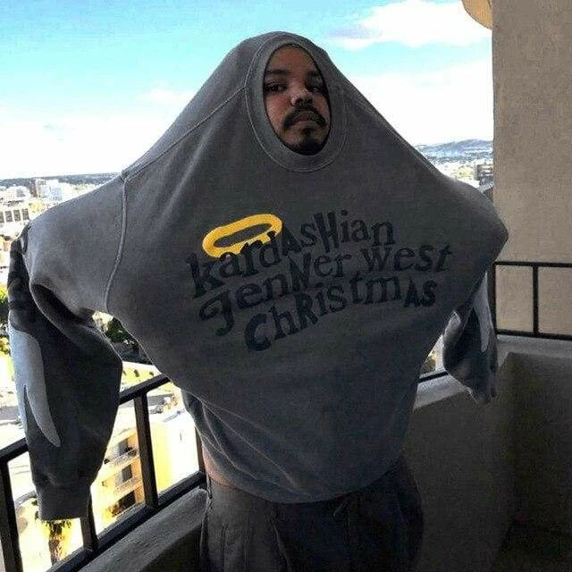 Flash Sale 💯 Streetgarm Kardashian Jenner West 🔔 Christmas CPFM Sweatshirt ✨ 5 Streetgarm Kardashian Jenner West Christmas CPFM Sweatshirt