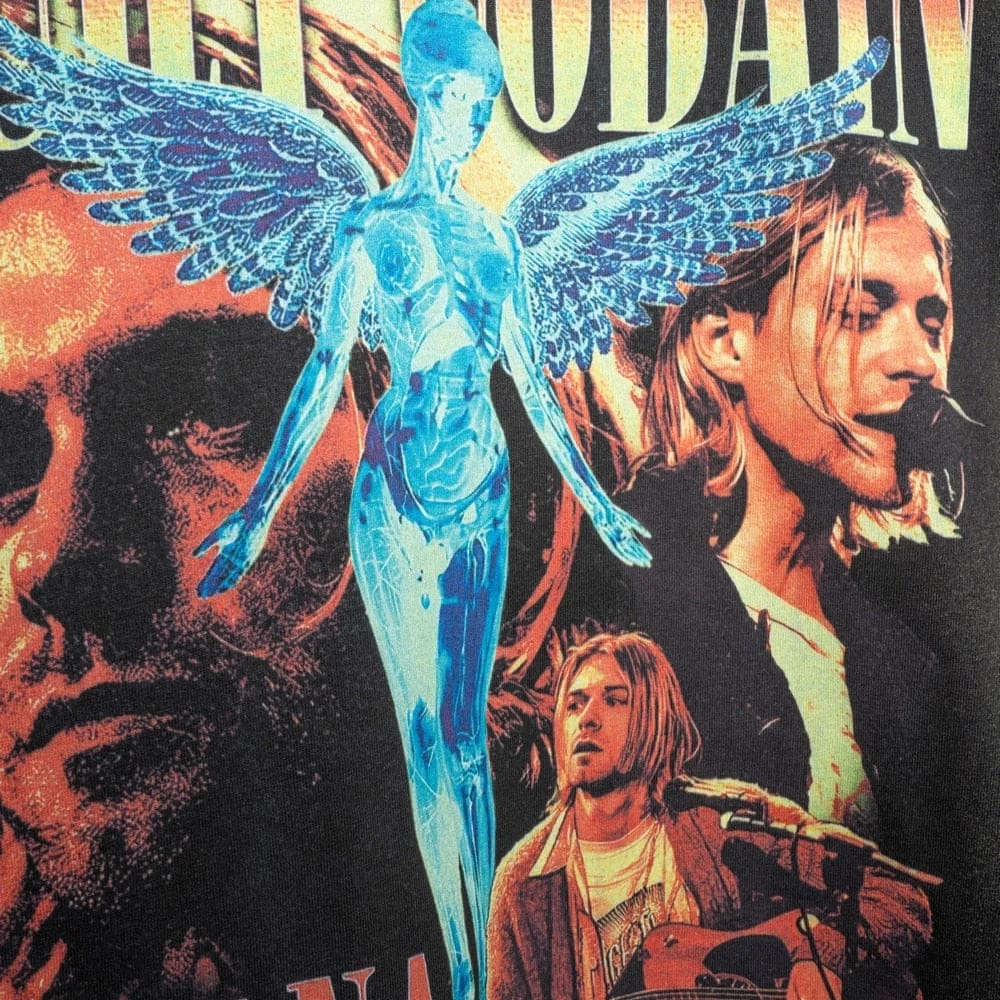 New ๐ Streetgarm Kurt Cobain Nirvana Washed T-Shirt ๐ฅฐ 6 Streetgarm Kurt Cobain Nirvana Washed T-Shirt