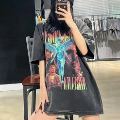 Streetgarm Kurt Cobain Nirvana Washed T-Shirt