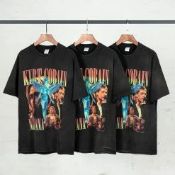 New ๐ Streetgarm Kurt Cobain Nirvana Washed T-Shirt ๐ฅฐ 13 Streetgarm Kurt Cobain Nirvana Washed T-Shirt