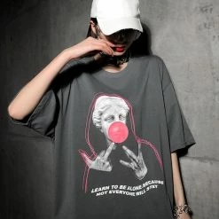 Streetgarm NEW Learn To Be Alone T-Shirt