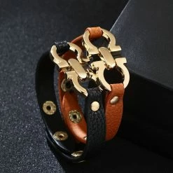 Streetgarm Leather Buckle Bracelet