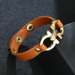 Streetgarm Leather Buckle Bracelet