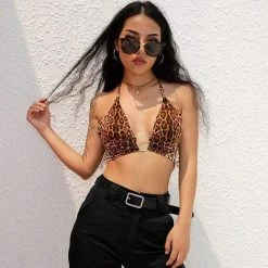 Streetgarm NEW Leopard Print Crop Top
