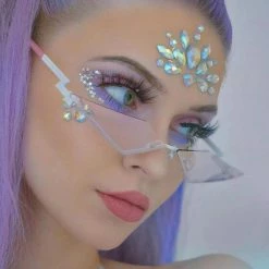 Streetgarm Lightning Cat Eye Sunglasses NEW