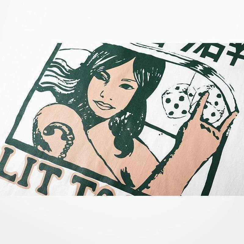 Budget ๐ Streetgarm Lit To Pop Long-sleeve T-Shirt ๐งจ 8 Streetgarm Lit To Pop Long-sleeve T-Shirt