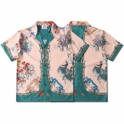 Streetgarm Luxury Silk Short Sleeve Shirt