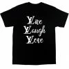 Streetgarm NEW LV Live Laugh Love T-Shirt