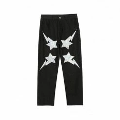 Best Sale ๐ Streetgarm Made Extreme Star Patchwork Black ๐ Jeans NEW โ 10 Streetgarm Made Extreme Star Patchwork Black Jeans NEW