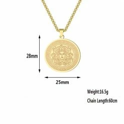 Brand new 😍 Streetgarm NEW Medusa Head Pendant Chain 👏 15 Streetgarm NEW Medusa Head Pendant Chain