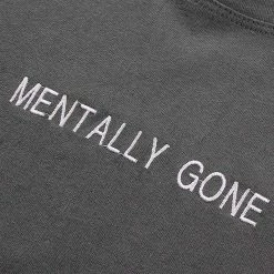 Streetgarm Mentally Gone Cropped T-Shirt NEW