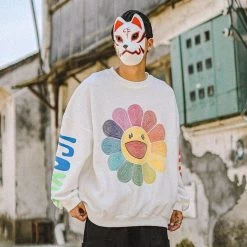 Streetgarm Murakami Flower Sweatshirt SALE