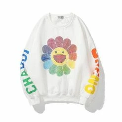 Deals ✔️ Streetgarm Murakami Flower Sweatshirt SALE ⭐ 22 Streetgarm Murakami Flower Sweatshirt SALE