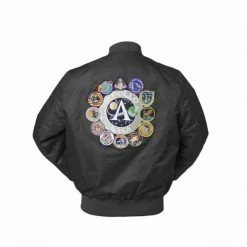 Streetgarm NASA Space Shuttle Apollo Bomber Jacket NEW