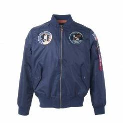 Streetgarm NASA Space Shuttle Apollo Bomber Jacket NEW