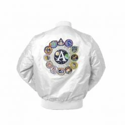 Streetgarm NASA Space Shuttle Apollo Bomber Jacket NEW