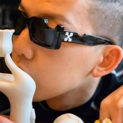 Streetgarm NEW OFF Cady Rectangle-frame Sunglasses