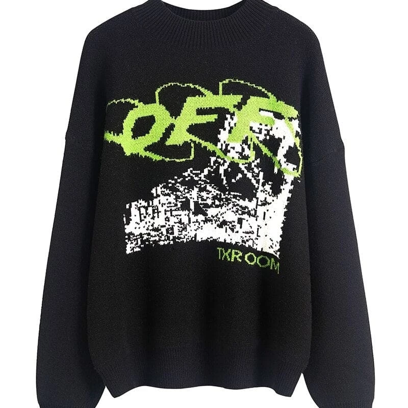 Promo ๐ฅ Streetgarm NEW OFF Ruined Knitted Sweatshirt โค๏ธ 3 Streetgarm NEW OFF Ruined Knitted Sweatshirt