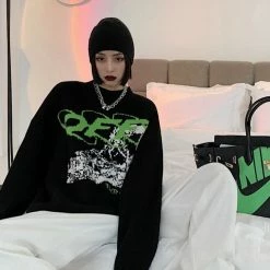 Promo ๐ฅ Streetgarm NEW OFF Ruined Knitted Sweatshirt โค๏ธ 10 Streetgarm NEW OFF Ruined Knitted Sweatshirt