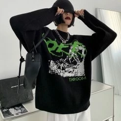 Promo ๐ฅ Streetgarm NEW OFF Ruined Knitted Sweatshirt โค๏ธ 9 Streetgarm NEW OFF Ruined Knitted Sweatshirt