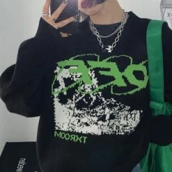 Promo ๐ฅ Streetgarm NEW OFF Ruined Knitted Sweatshirt โค๏ธ 8 Streetgarm NEW OFF Ruined Knitted Sweatshirt