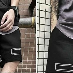 Best Pirce 🎉 Streetgarm OFF Stripped White Shorts NEW 🎉 15 Streetgarm OFF Stripped White Shorts NEW